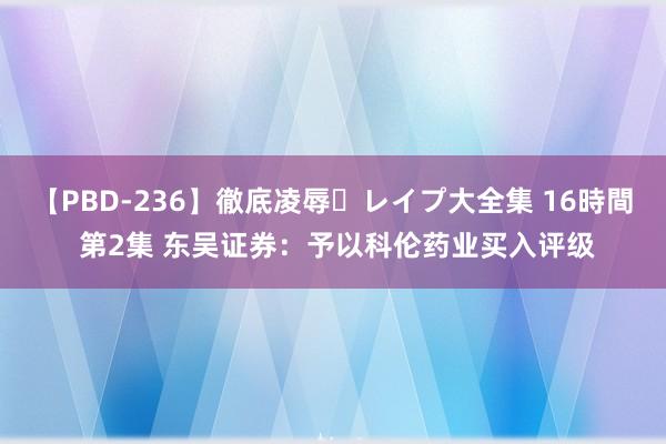 【PBD-236】徹底凌辱・レイプ大全集 16時間 第2集 东吴证券：予以科伦药业买入评级